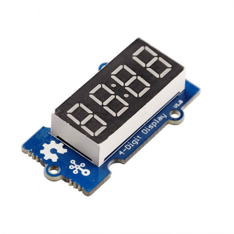 Grove 4 Digit 7 Segment Red Alphanumeric LED Display TM1637 Controller 4 Digit Display Grove V1.0 Module for ardui Micro Bit