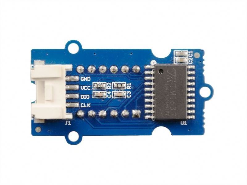 Grove 4 Digit 7 Segment Red Alphanumeric LED Display TM1637 Controller 4 Digit Display Grove V1.0 Module for ardui Micro Bit