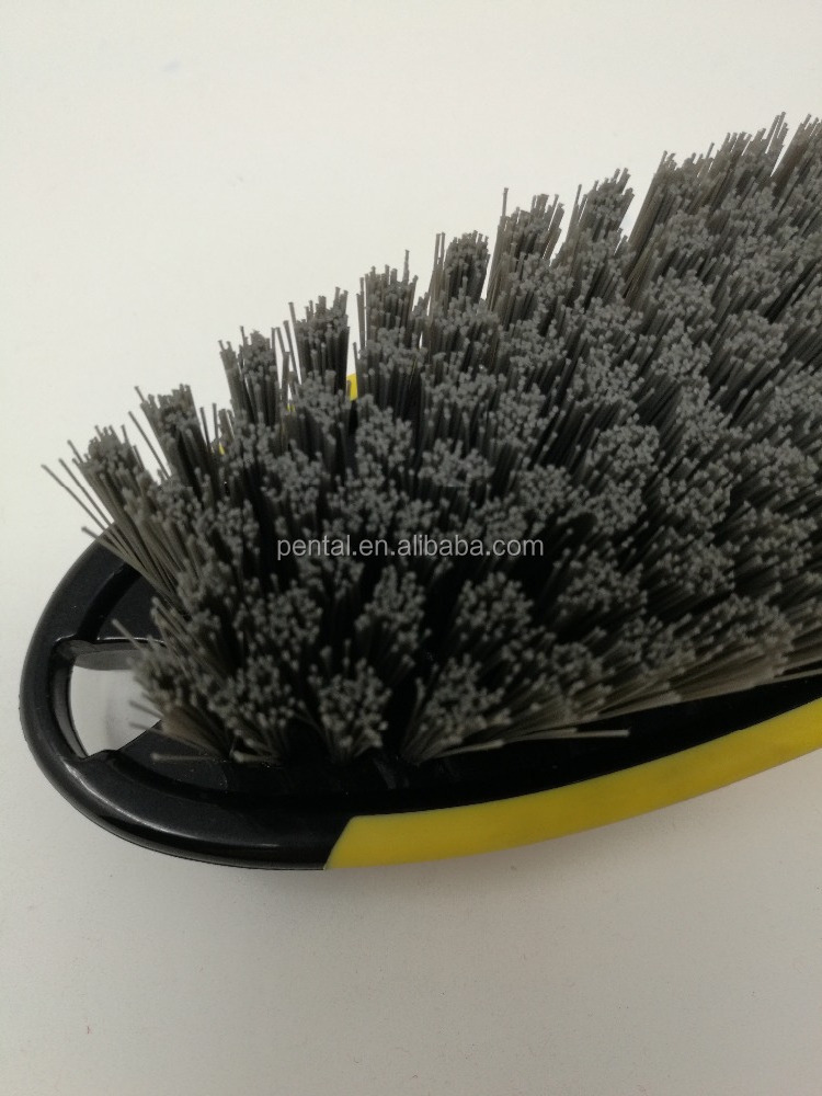 Wholesale Hot Selling Car Cleaning Brushes Custom  Car Wheel Pp Filaments Car Detailing Brush