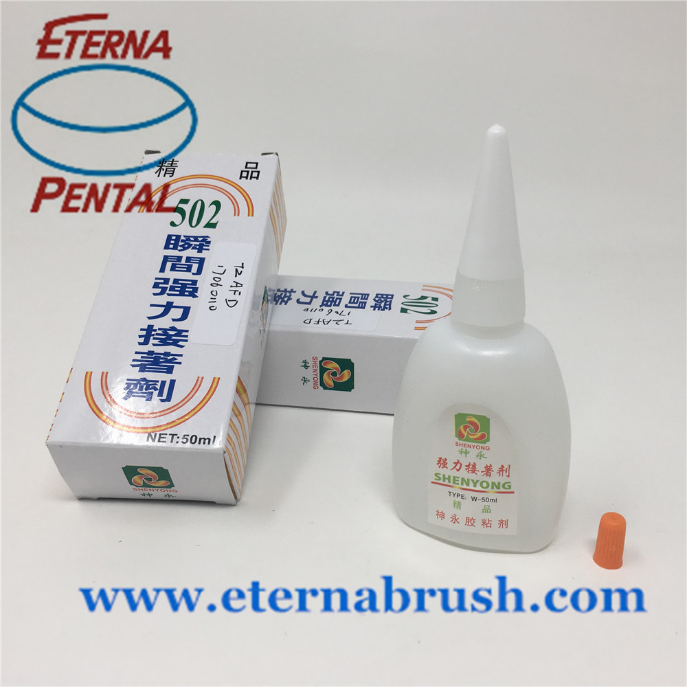 wholesale high quality cyanoacrylate adhesive  custom quick bond super glue 502 for DIY packing