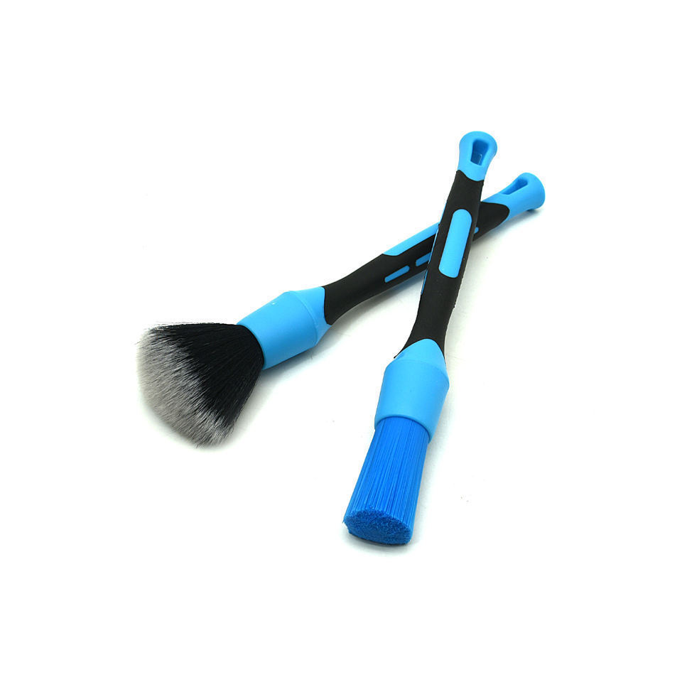 Wholesale New Car Beauty Brush Air Conditioning Outlet Gap Brush Removable Straight Head Elbow Detail Brush