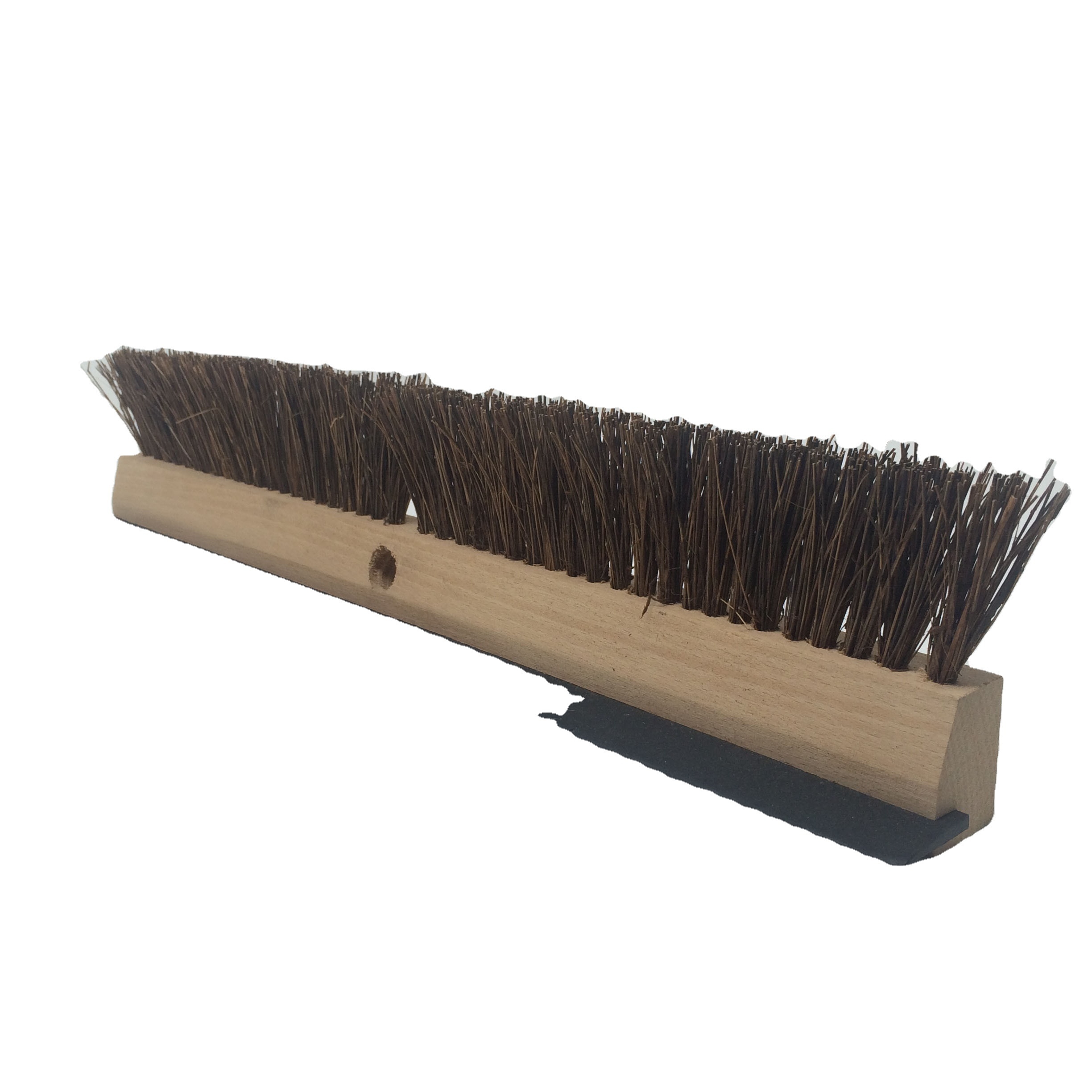 Custom Design Manufacturer Wooden Garden Hard Broom Parts Attachment Head floor brush