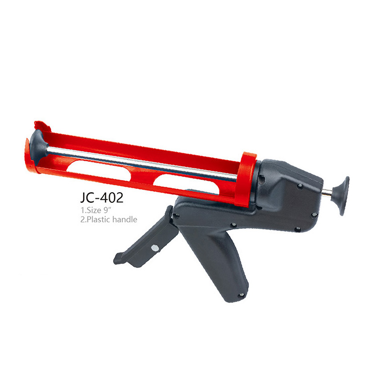 OEM JC-401 Silicone Sealant Gun Powder Coated Steel Body Nylon Body Aluminum or Plastic Handle Caulking Gun