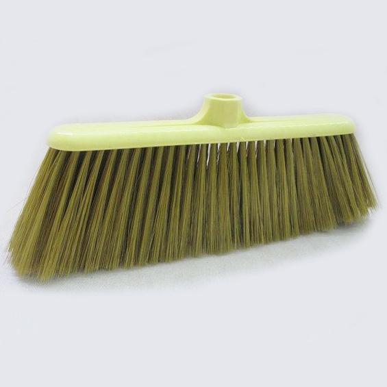 KPHX-0046 House Hold Cleaning Brush Green Cleaning Sweep Broom Soft Brush Plastic Broom Head