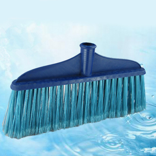 KPHX-0046 House Hold Cleaning Brush Green Cleaning Sweep Broom Soft Brush Plastic Broom Head