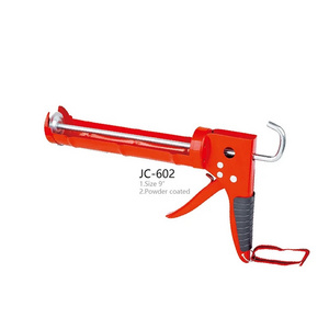 High Quality JC-602 Heavy Duty Caulking Tool Steel Aluminum Handle Portable Hand Silicone Heated Caulking Gun