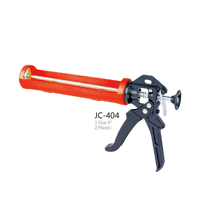 OEM JC-401 Silicone Sealant Gun Powder Coated Steel Body Nylon Body Aluminum or Plastic Handle Caulking Gun