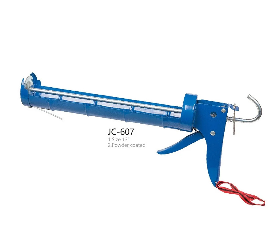 High Quality JC-602 Heavy Duty Caulking Tool Steel Aluminum Handle Portable Hand Silicone Heated Caulking Gun