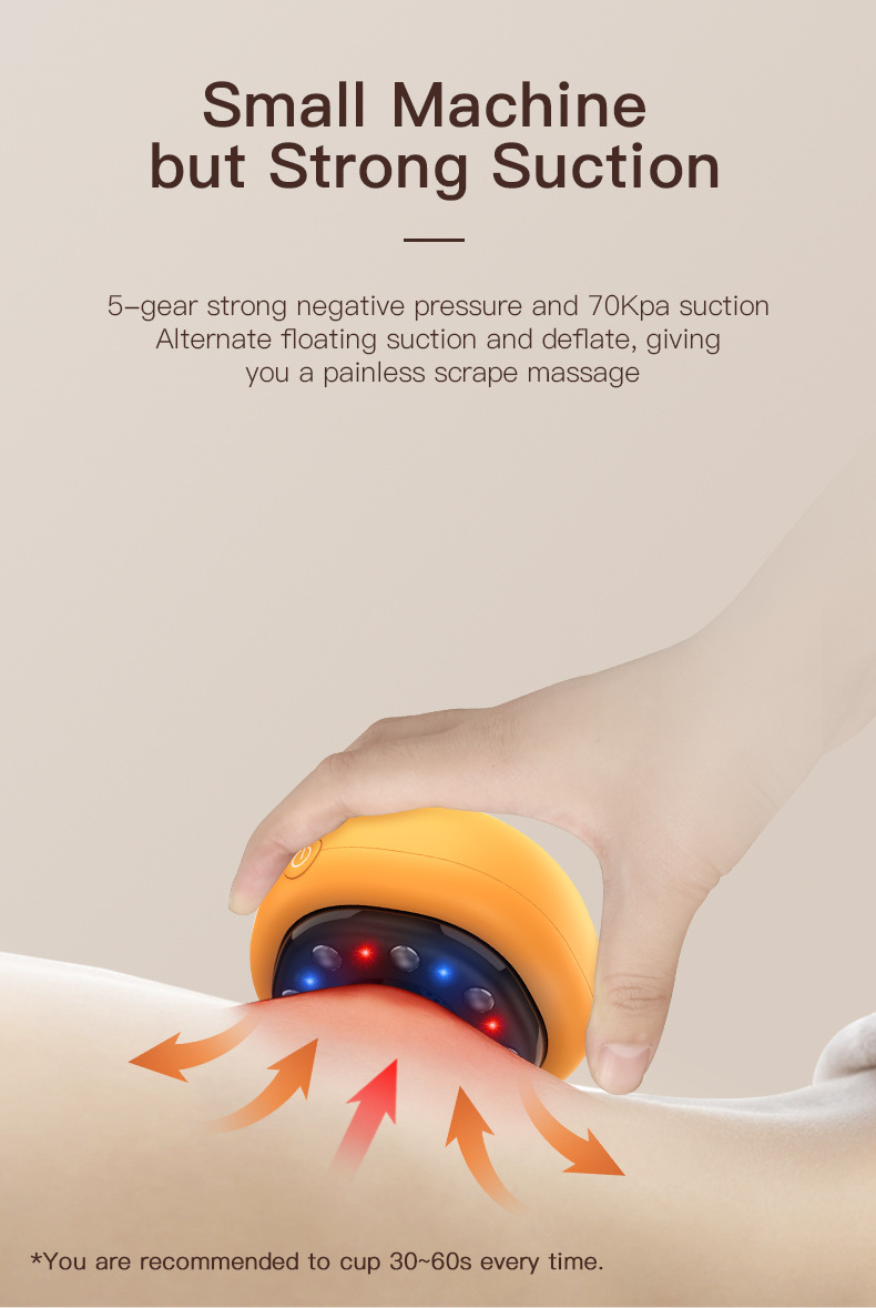 Best Selling Massage Products Electric Vacuum Massager Gua Sha Cellulite Cupping Therapy Massager