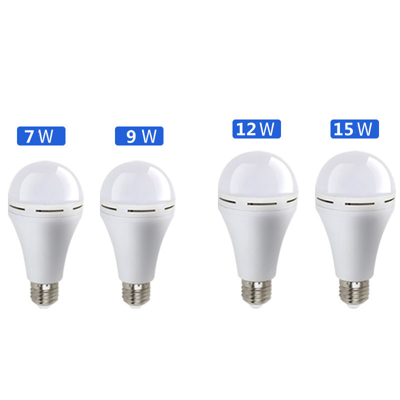 Hot Sale Rechargeable Emergency Light Bulbs Professional Light 7w 9w 12w 15w Led Emergency Light Bulb