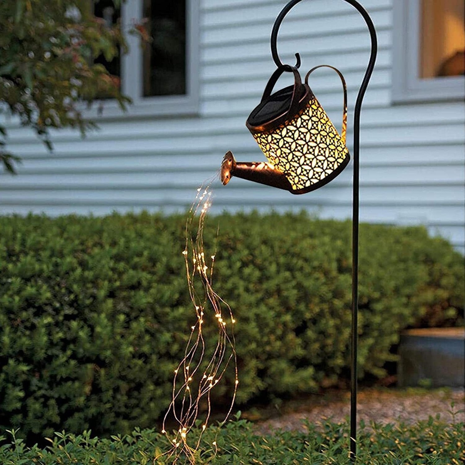 Beautiful Garden Landscape Lights Outdoor Water Kettle Lantern Garden Solar Lights Solar Powered Outdoorsdecorative Lights