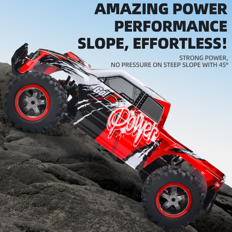 High Quality Monster Brushless Motor RC Hobby Cars Remote Control Monster Truck Rock Crawler 4x4