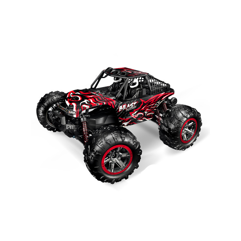 Color Box 2022 Upgraded 1:10 High Speed Remote Control Car 46km/h+ Off Road RC Trucks Plastic for All Adults Kids 6 Pcs 2 Hours