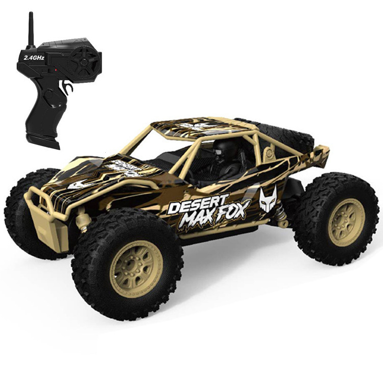 2.4GHz Electric Vehicle 4WD All Terrain Off-Road Desert Truck Remote Control Car 1/24 Scale RC Car