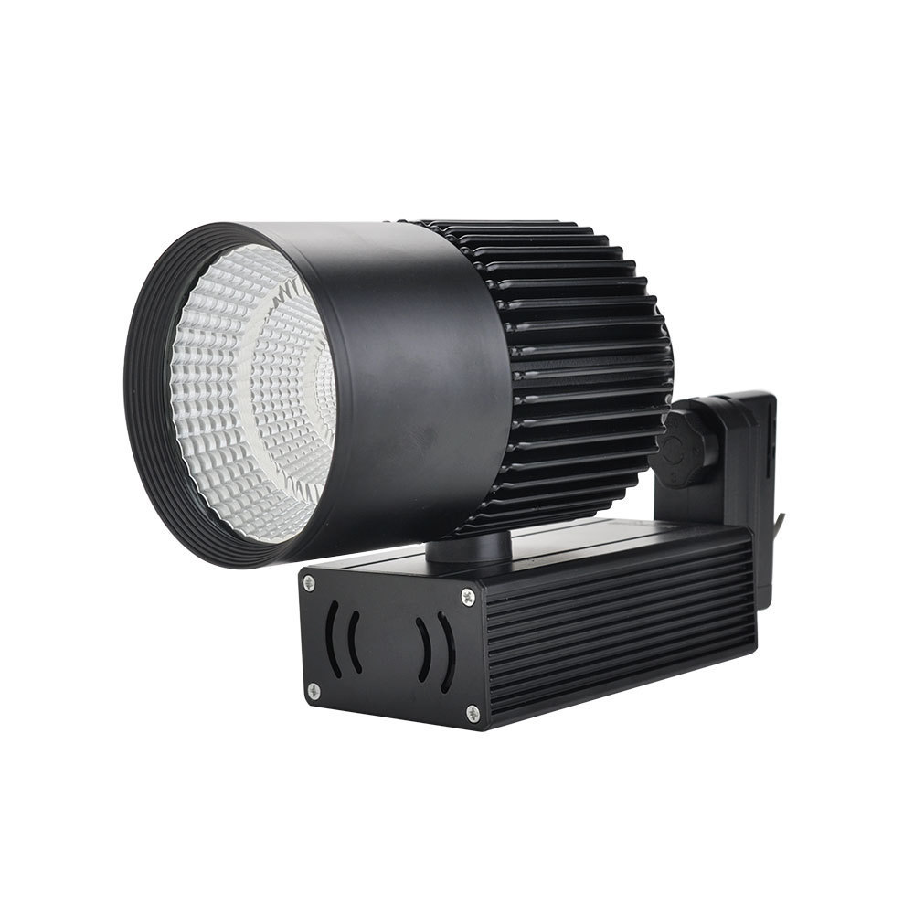 Business 50W COB LED track spot light with 2 3 4 pins adapter.LED track light LED COB track spot light