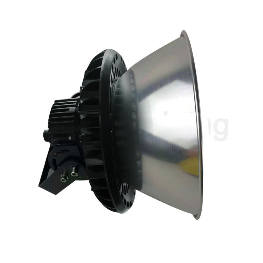 PEONY LIGHTING Warehouse use IP66 100w LED high bay light with reflector, ufo LED highbay light ,led industrial light