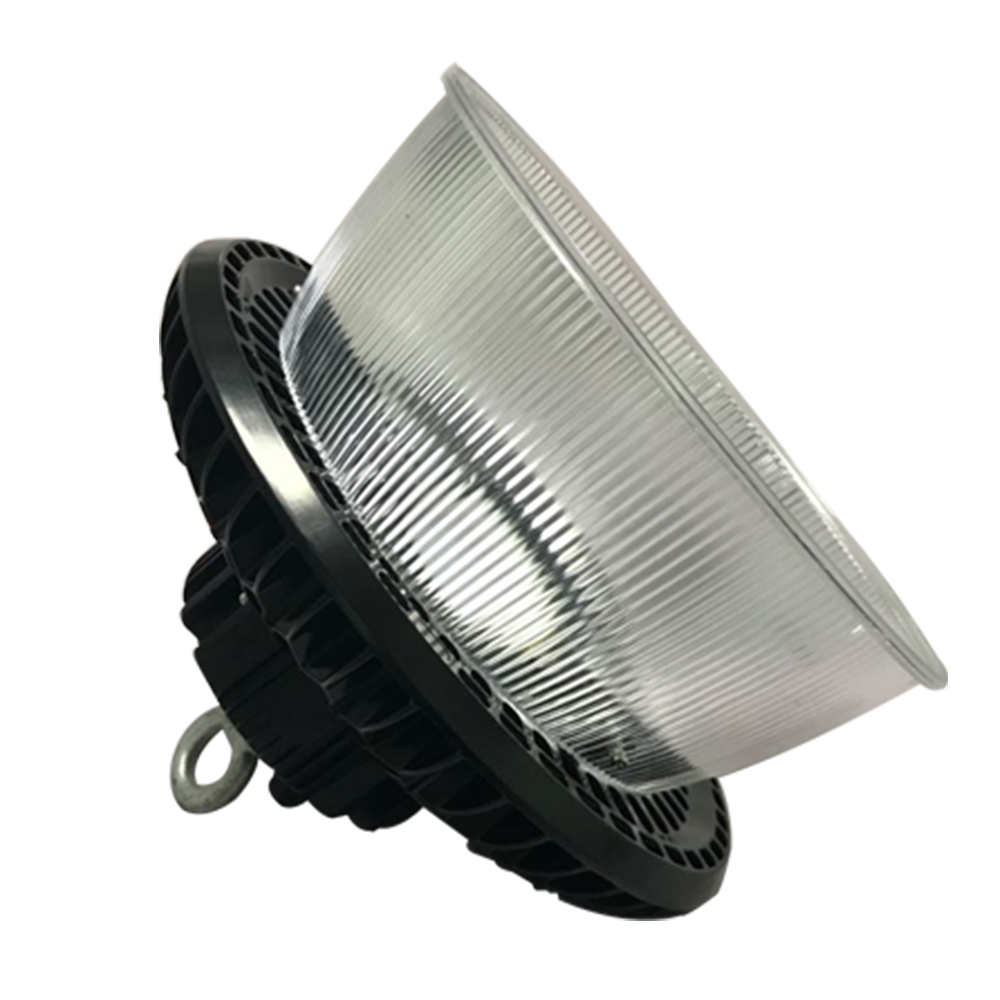 PEONY LIGHTING Warehouse use IP66 100w LED high bay light with reflector, ufo LED highbay light ,led industrial light