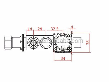 Automatic sanitary ware sensor urinal 6v water solenoid valve auto shut off valve