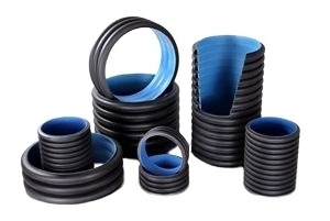 200mm SN8 HDPE Double Wall corrugated culvert pipe