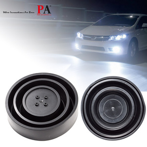 55mm - 95mm LED HID Headlight Dust cover Black Rubber Seal Dustproof And Waterproof Headlight PA