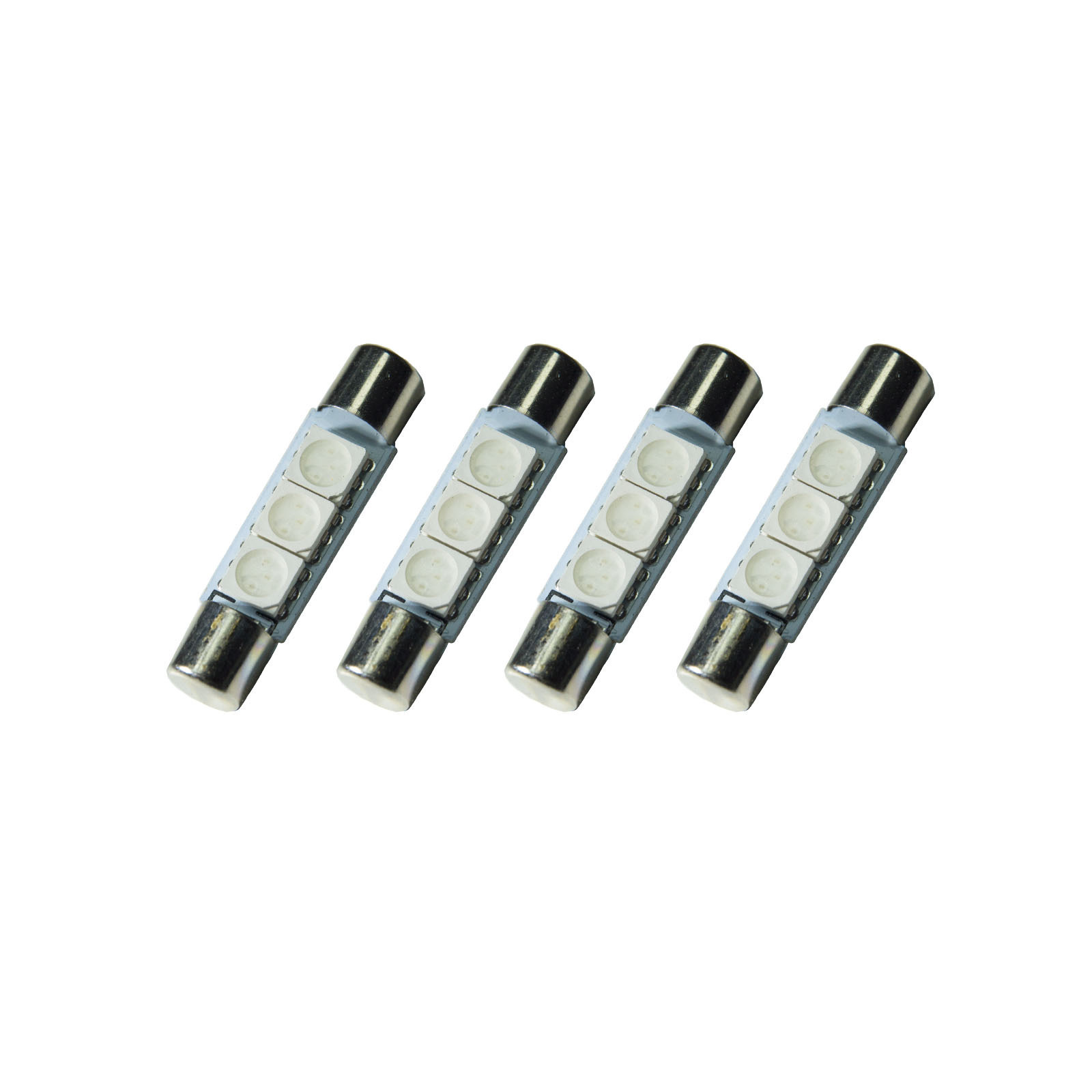 LED Fuse Festoon Bulb 5050 3SMD  28mm 31mm Dome Interior Light & Car Auto Interior Sun Visor Vanity Mirror-White Light PA