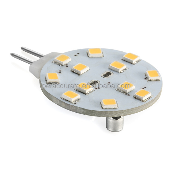 PA Quality Assurance Marine Boat RV Light Bulb DC10-30V 12 SMD 2835 Interior G4 LED Bulbs