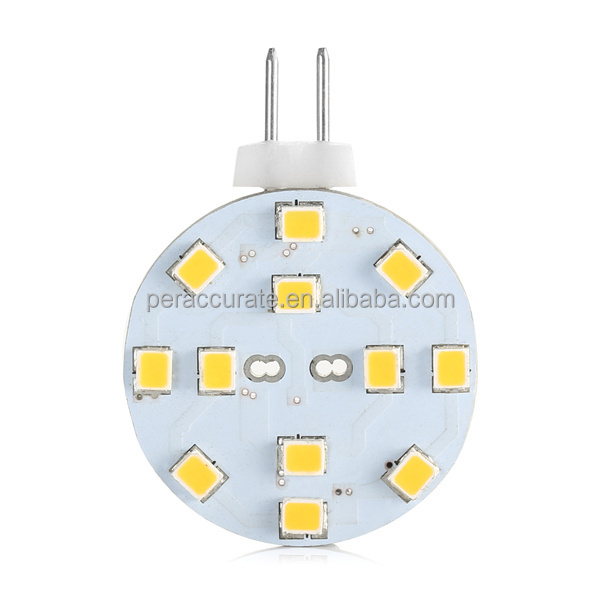 PA Quality Assurance Marine Boat RV Light Bulb DC10-30V 12 SMD 2835 Interior G4 LED Bulbs