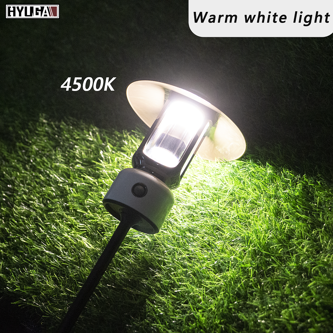 L99 Mini Camping Lamp Retro Lantern LED Rechargeable Charging flashlight white warm white yellow