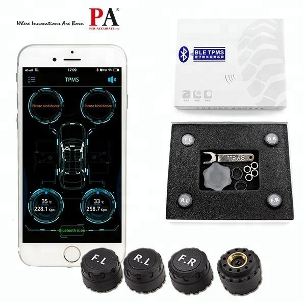 PA tire pressure monitoring system TPMS Bluetooth for car truck