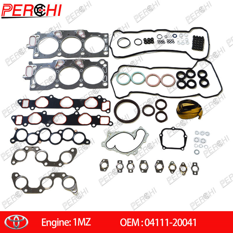 PERCHI High Quality 1MZ-FE/1MZ/MCV10 Engine Gasket Kit For TOYOTA AVALON Saloon 3.0 Factory In Stock OEM:04111-20041