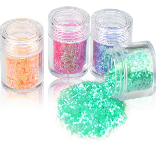 2022 Glitter and polyester wholesale glitter powder and bulk biodegradable glitter for easter decoration