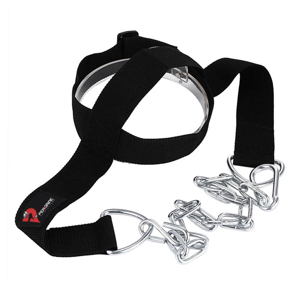 Customized  logo Printing Adjustable Head Neck Lifting Training Weightlifting Sports Head Harness