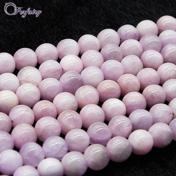 online discount beads 8mm natural stone pink kunzite for Jewelry Making