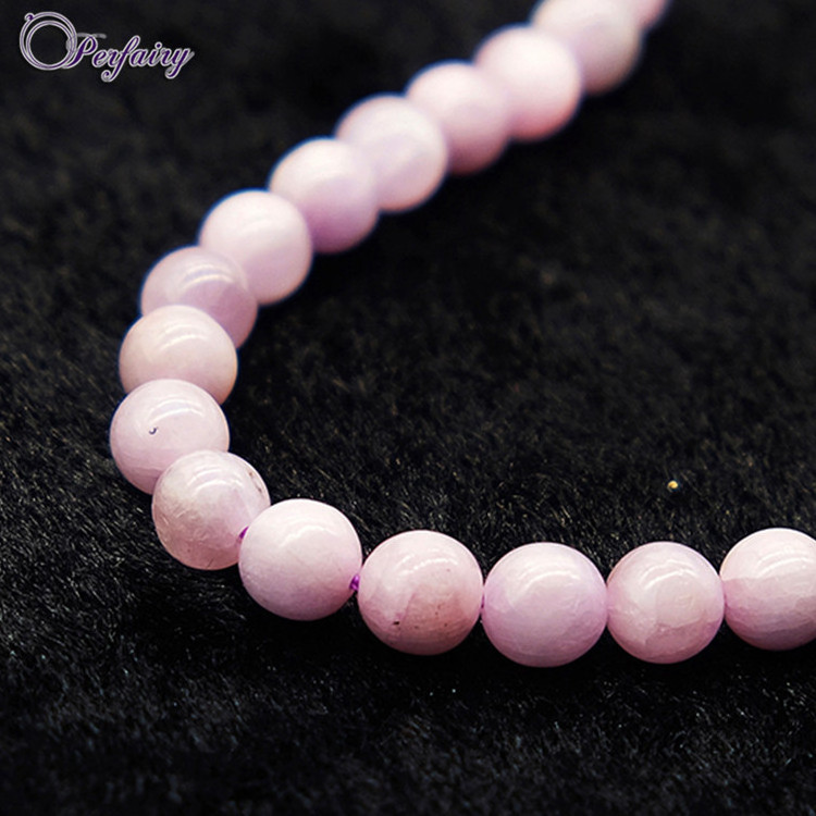 online discount beads 8mm natural stone pink kunzite for Jewelry Making