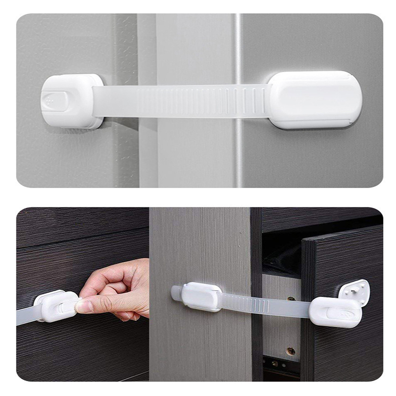 Protection Accessories 3M Children Safty Adjustable Drawer Latch Door Baby Lock