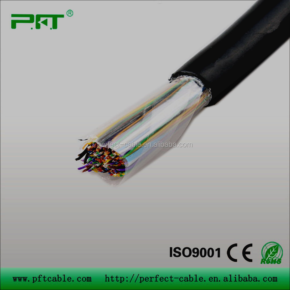 Earphone cable wire with Multi Cat3 10 pairs telephone cable