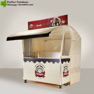 China cheap fast food kiosk ,mobile food carts, outdoor food cart for sale europe