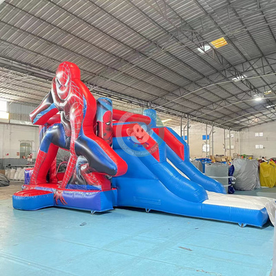 inflatable jumping house with water slide jumping castles inflatable water slide color party bounce house for kids inflatable