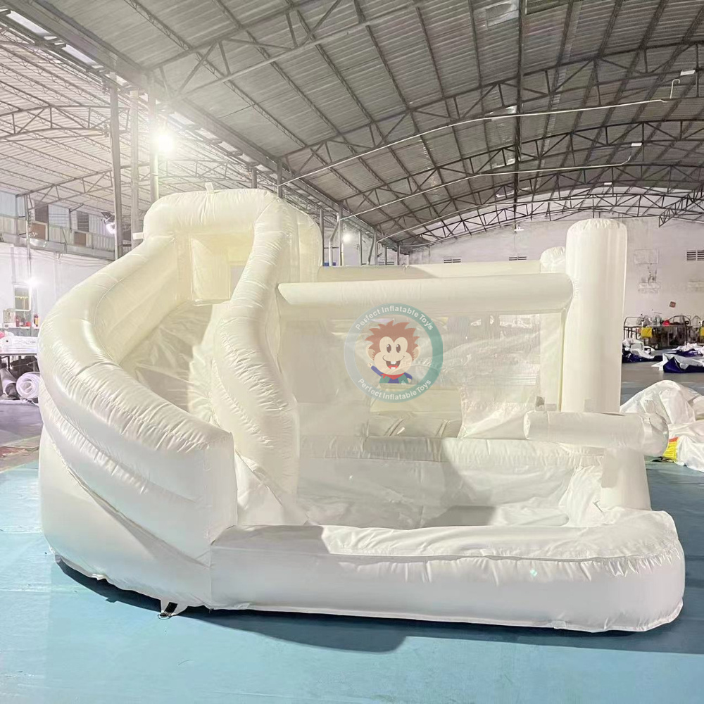 inflatable white bounce house with ball pit bouncing adult bouncy castle for kids inflatable water bounce house inflatable