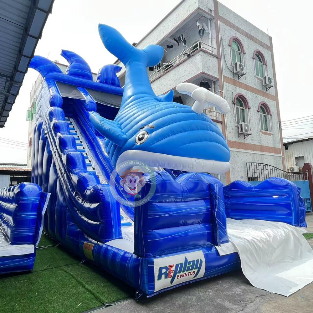 Slide inflatable water slip and slide commerical outdoor playground  giant inflatable water slide for adult