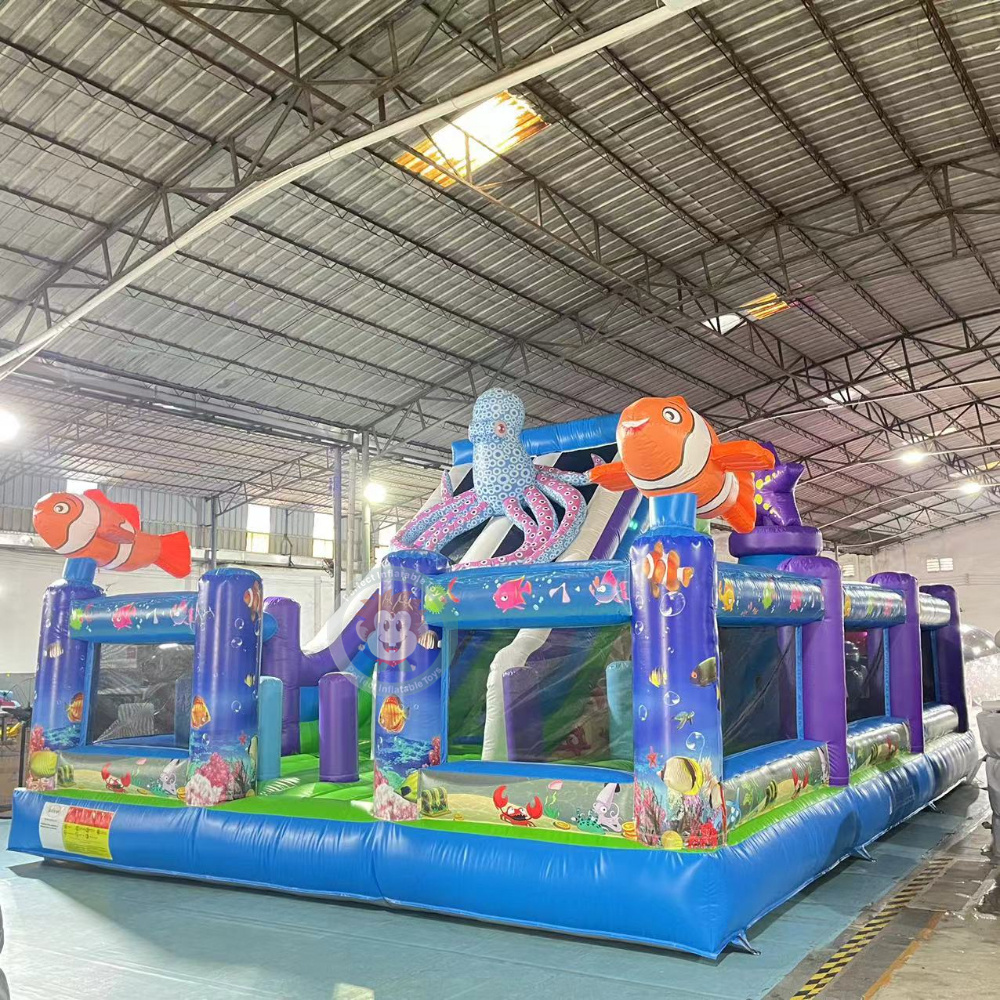 Inflatable playground outdoor inflatable playground for kids outdoor inflatable playground