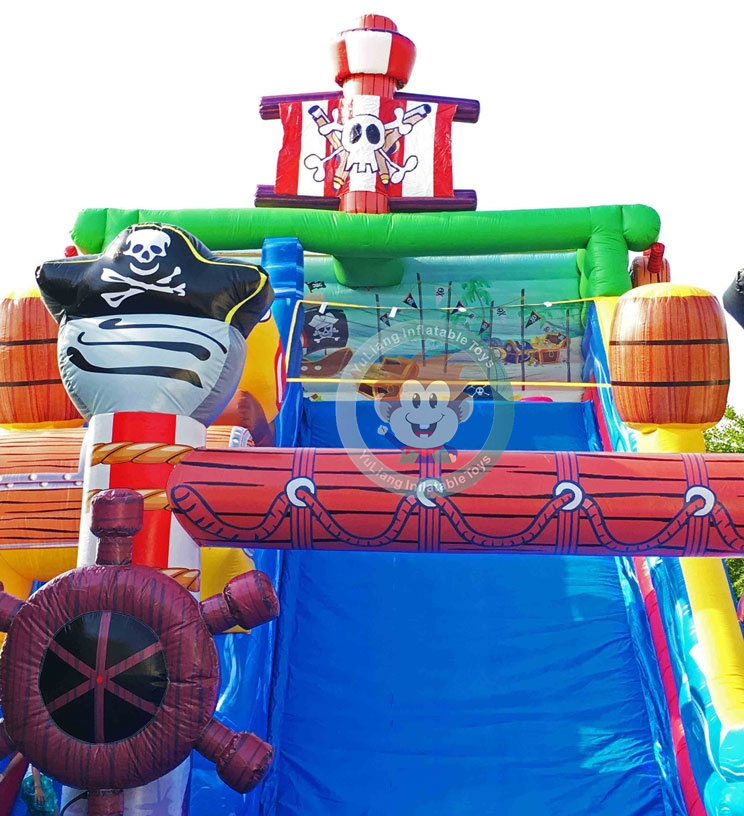 Commercial Rental Children's Inflatable Water Pool Slide Trampoline Castle Obstacle Course Playground For Sale