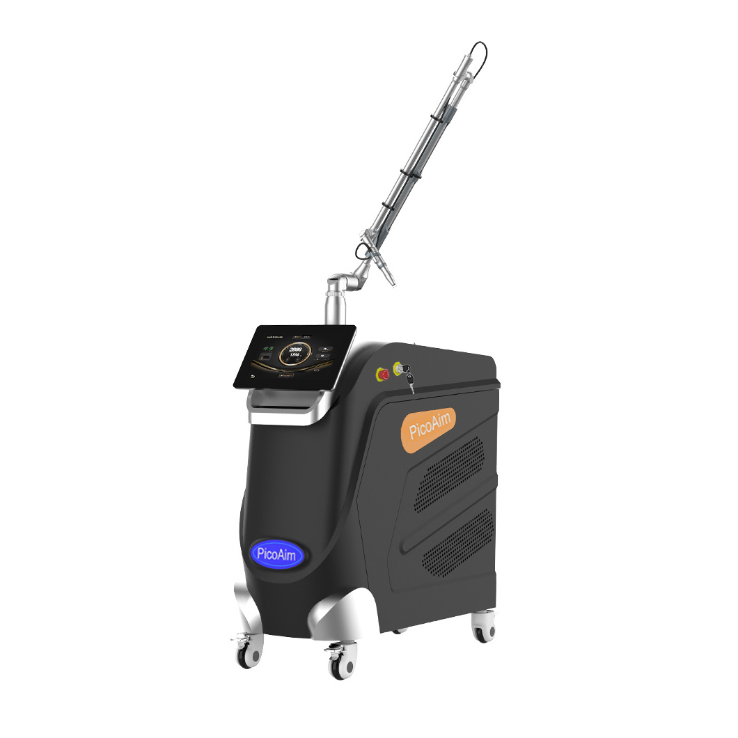 Pico laser machine 1064nm 532nm 1320nm qswitch nd yag laser tattoo removal skin machine picosecond laser