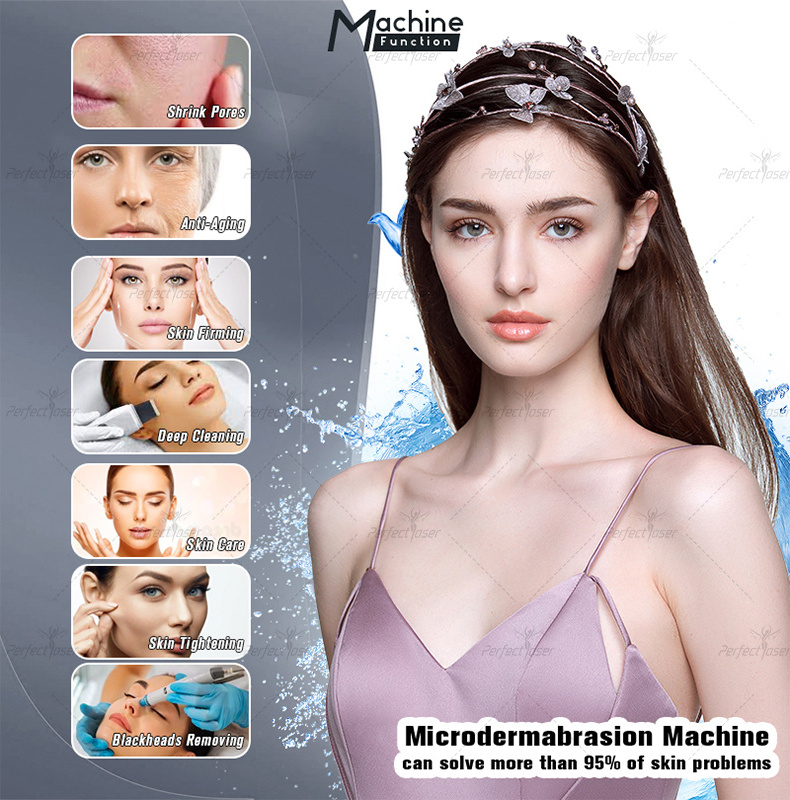 h2o2 hydra beauty device microdermabrasion skin system for treatment aqua lift skin firming deep cleaning facial machine