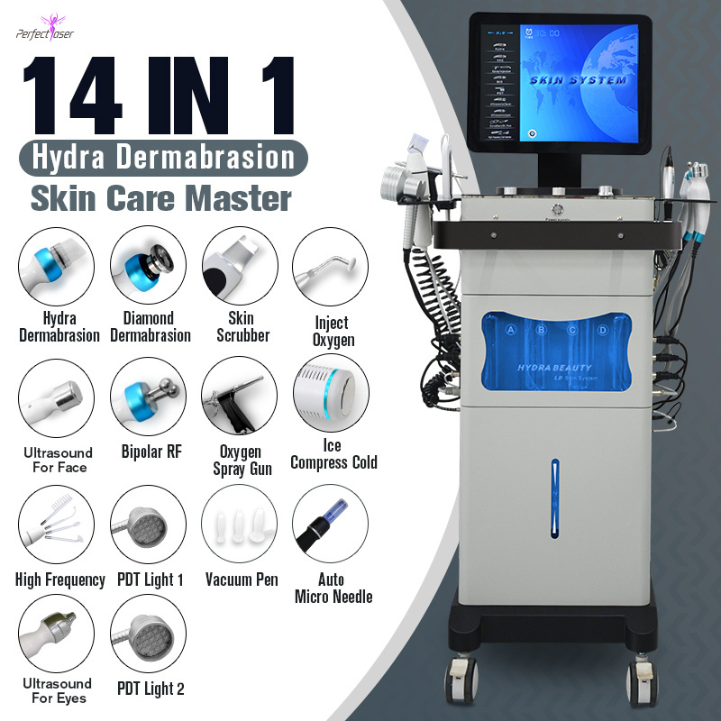 h2o2 hydra beauty device microdermabrasion skin system for treatment aqua lift skin firming deep cleaning facial machine