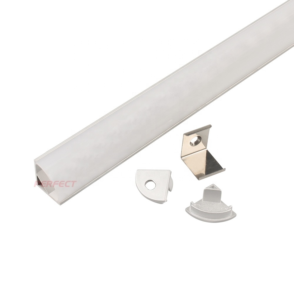 V shape Aluminum profile led lighting aluminum window frame parts aluminum channel for led strip