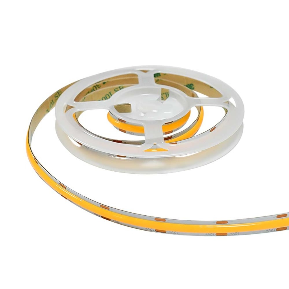 Ready to ship 480 leds per meter cob led strip light 11W/M 12v/24v warm white and cool white cob led strip