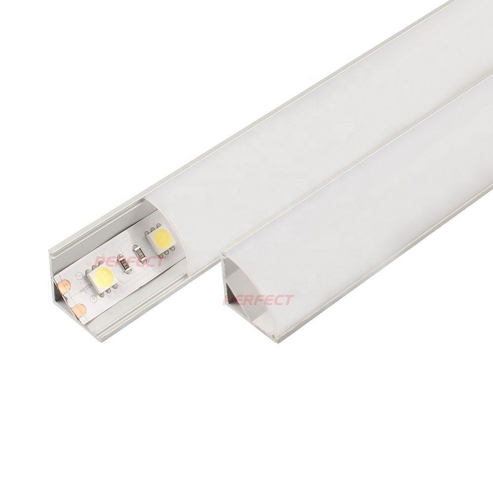 V shape Aluminum profile led lighting aluminum window frame parts aluminum channel for led strip