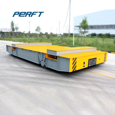 20 Ton Electric Transfer Cart Transport Heavy Mold ISO Factory Battery Powered Steerable Transfer Trolley