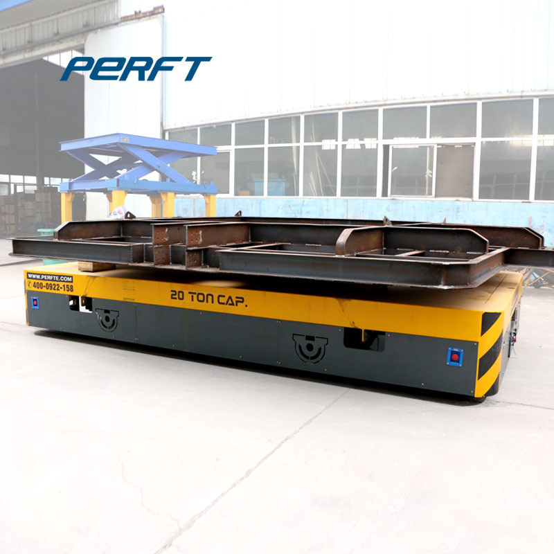 Self Propelled Modular Transporter Manufacturers Battery Operated Transfer Cart Remote Control Flat Car